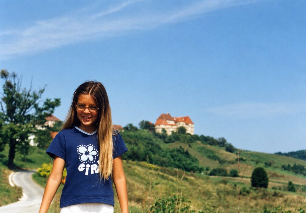 Tena kao djevojčica na izletu u Hrvatskom zagorju